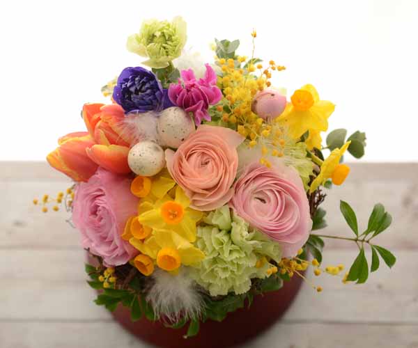 イースターの花束