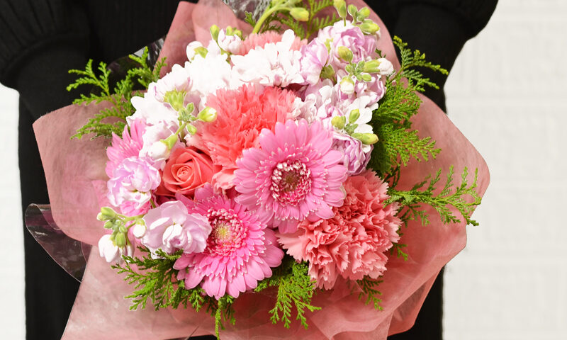 お誕生日に贈る花束